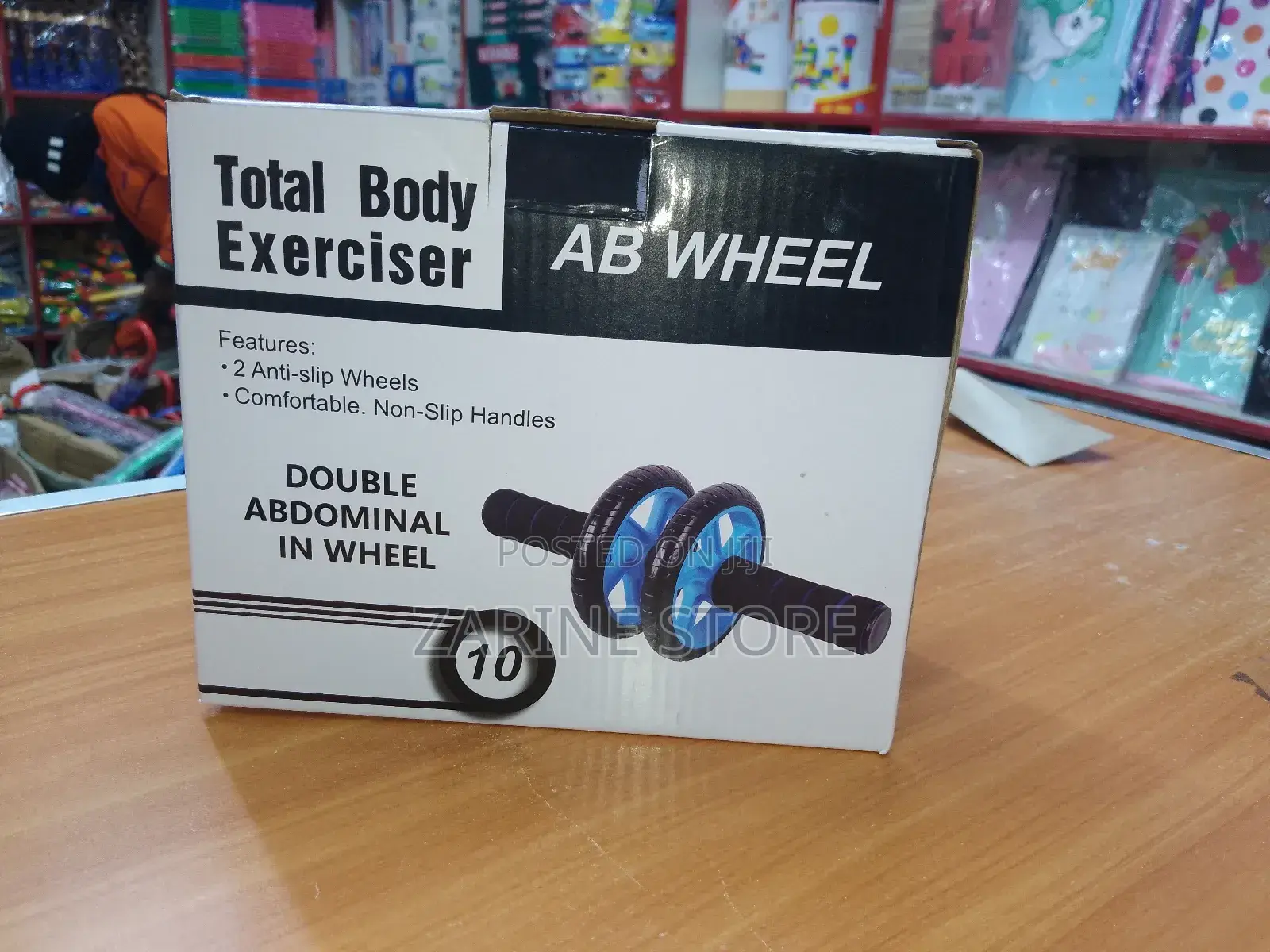 Total Body Exercise Wheel Double Roller