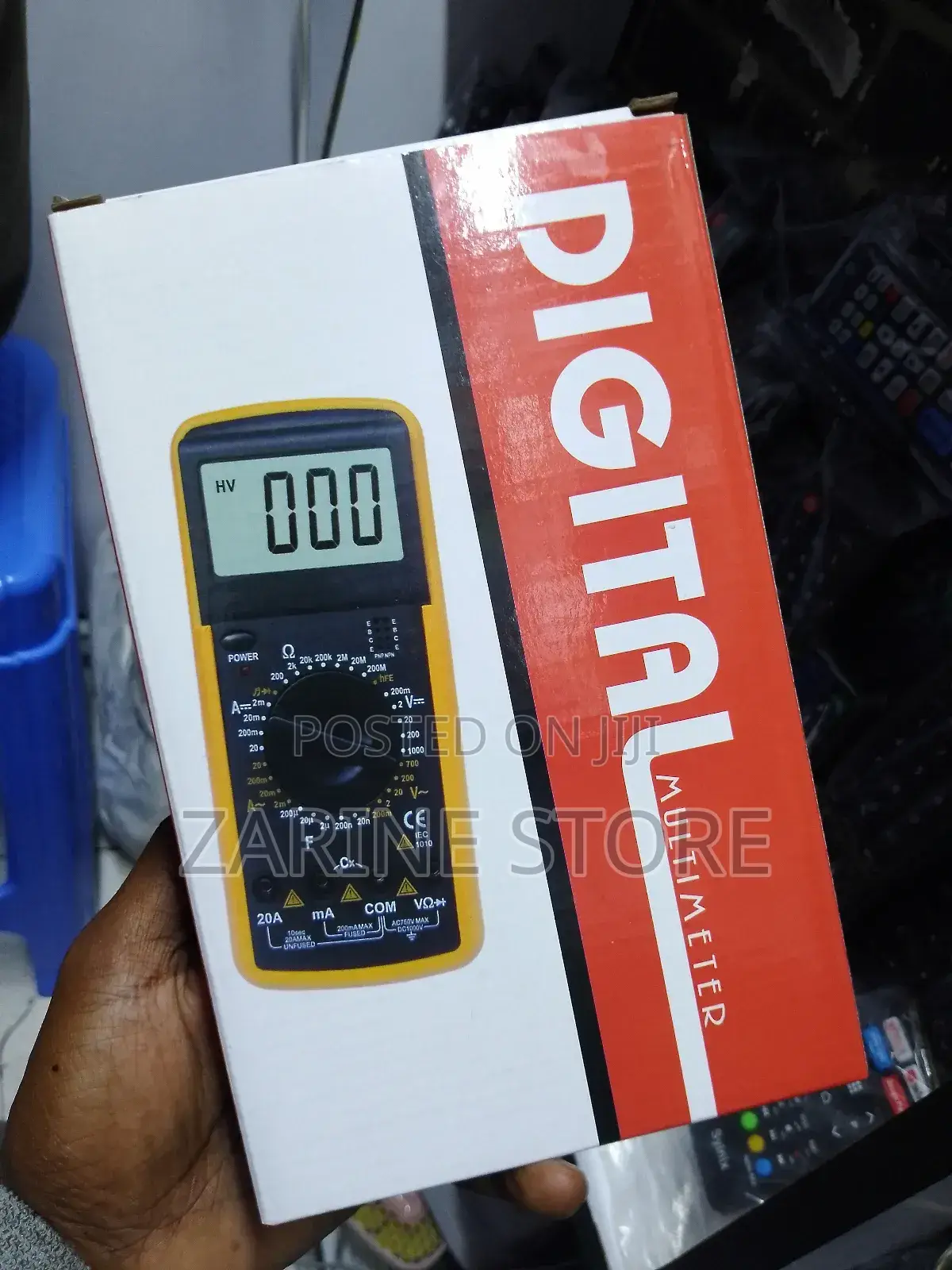 Electrical Digital Multimeter + Battery
