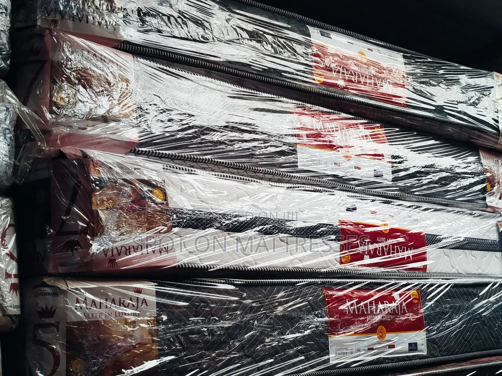 5by6 8inch Medium Duty Bobmil Maharaja Mattresses.
