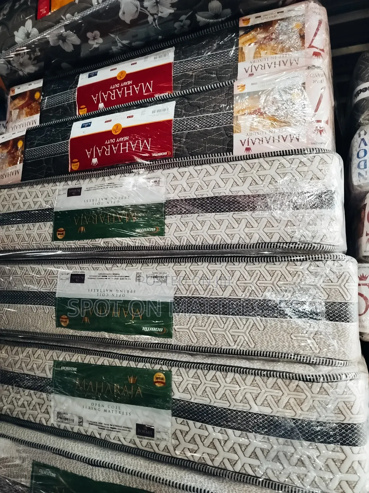5by6 Bobmil Maharaja Spring Mattresses.
