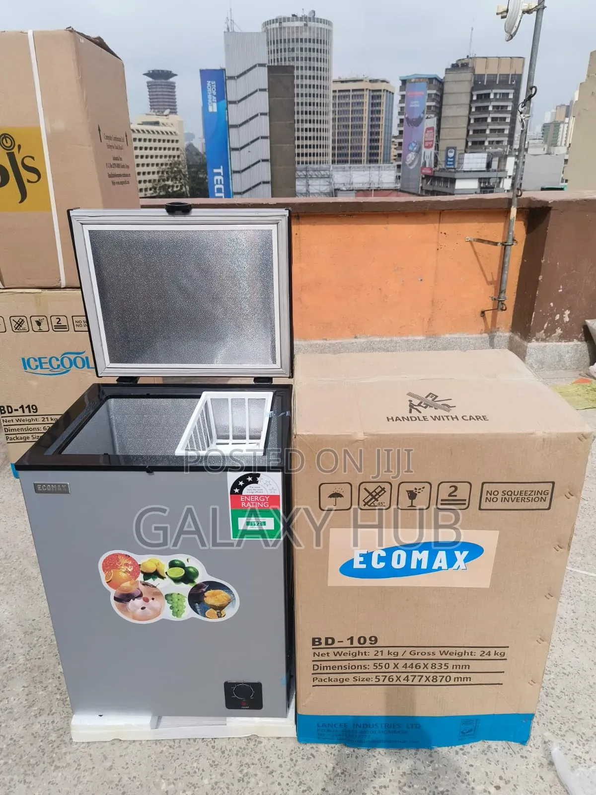 Ecomax 109 Litres Chest Freezer