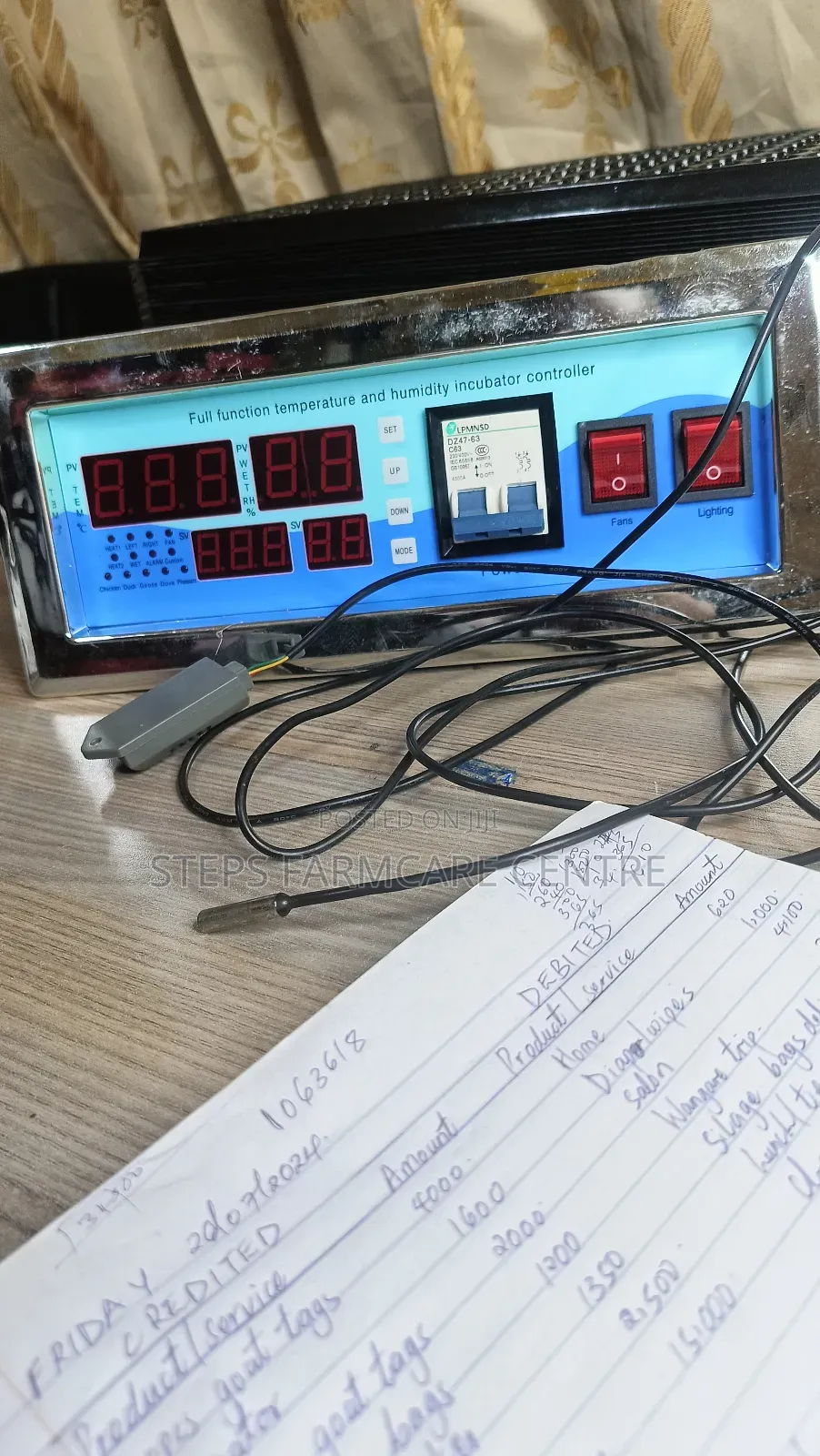 Full Function Temperature and Humidity Incubator Controller