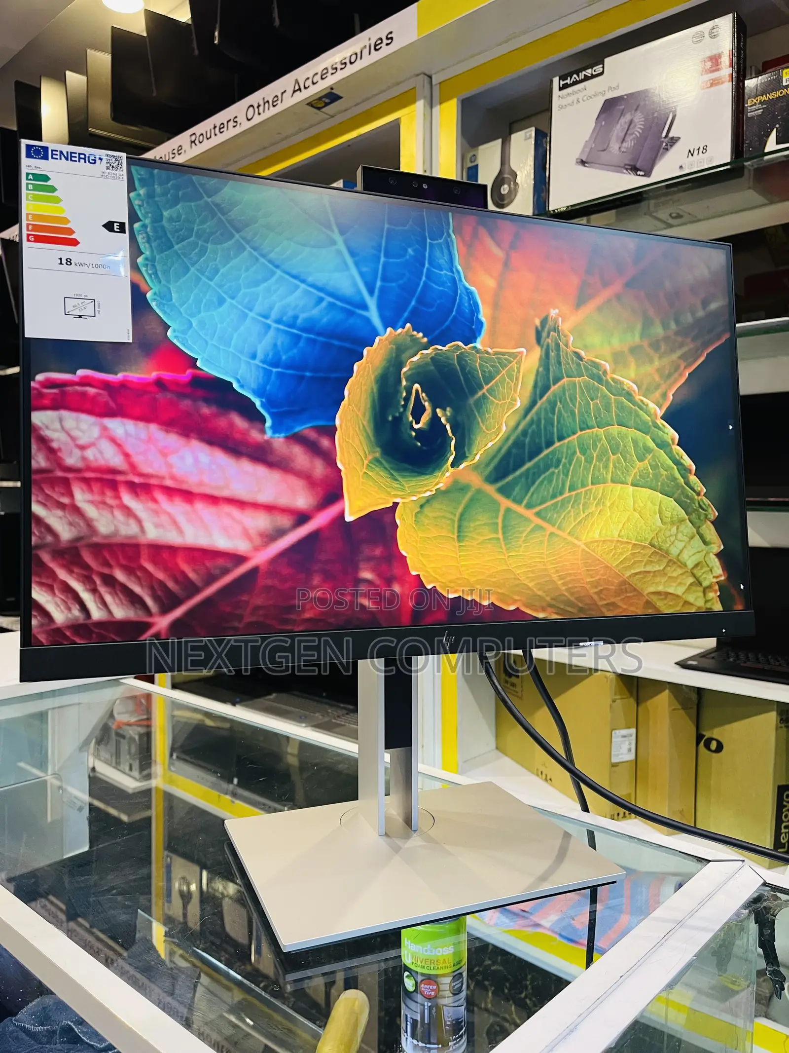 Hp E24d G4 24" Inch FHD(1080p) USB-C Monitor With Webcam
