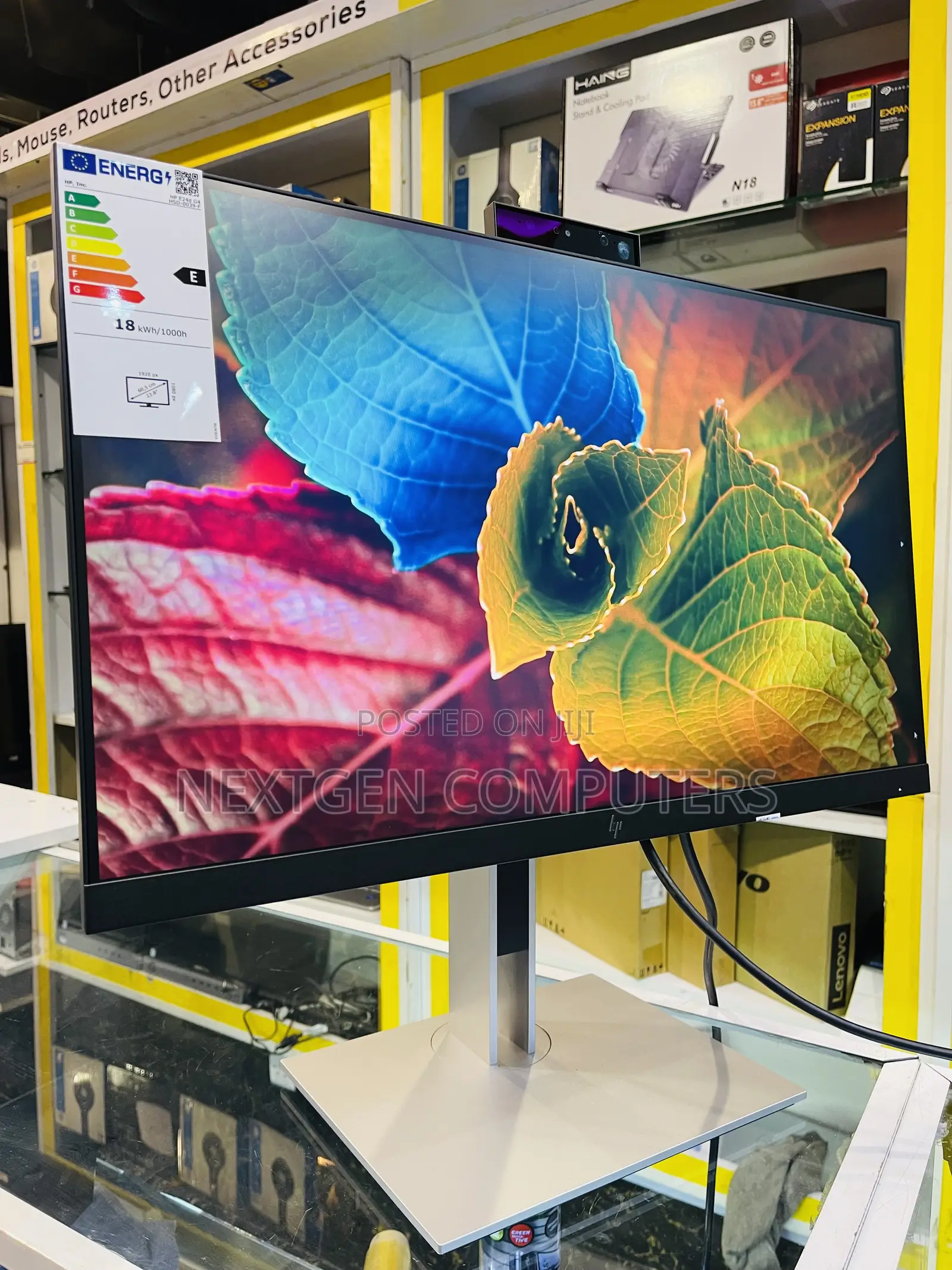 Hp E24d G4 24" Inch FHD(1080p) USB-C Monitor With Webcam