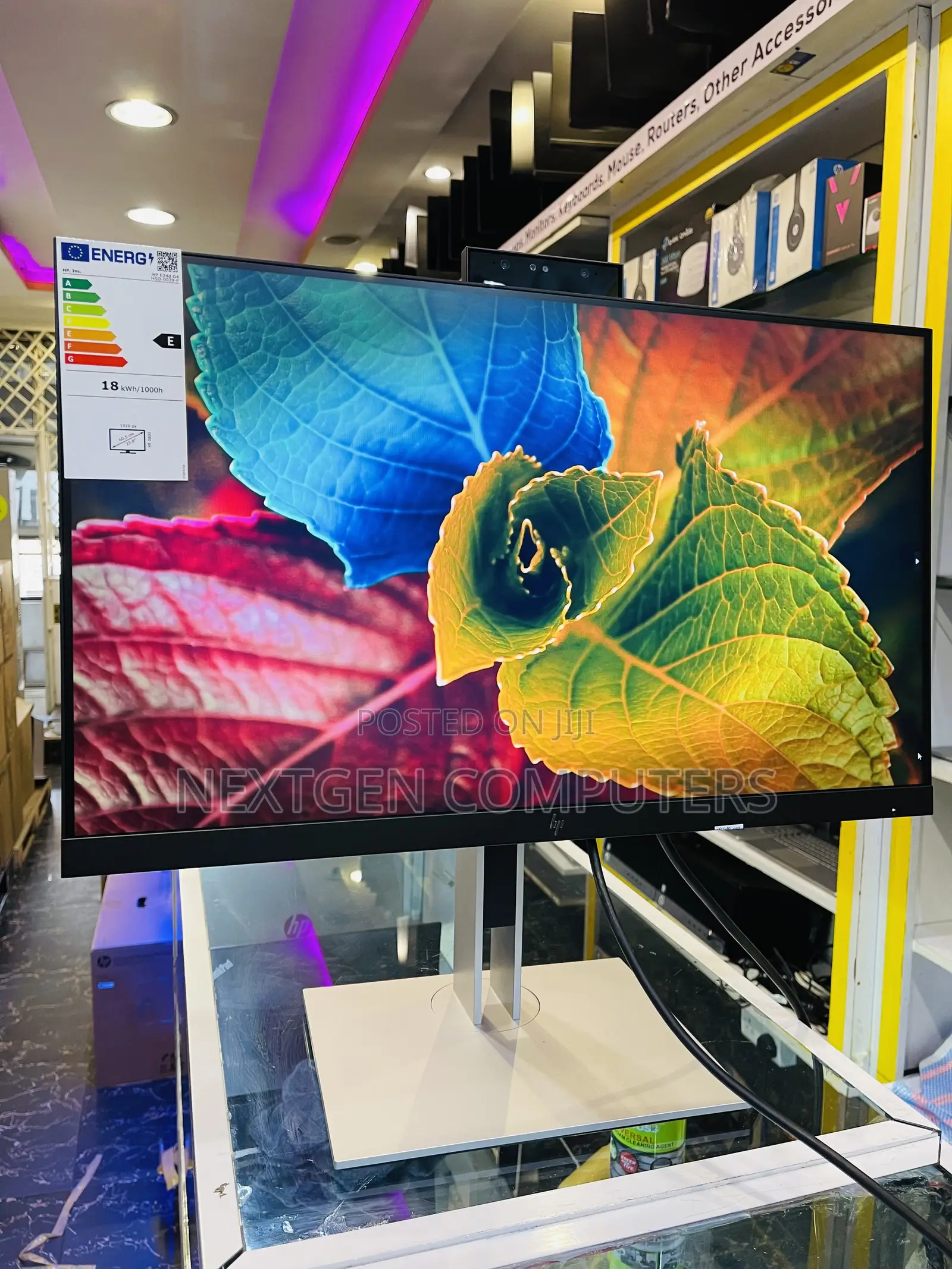 Hp E24d G4 24" Inch FHD(1080p) USB-C Monitor With Webcam