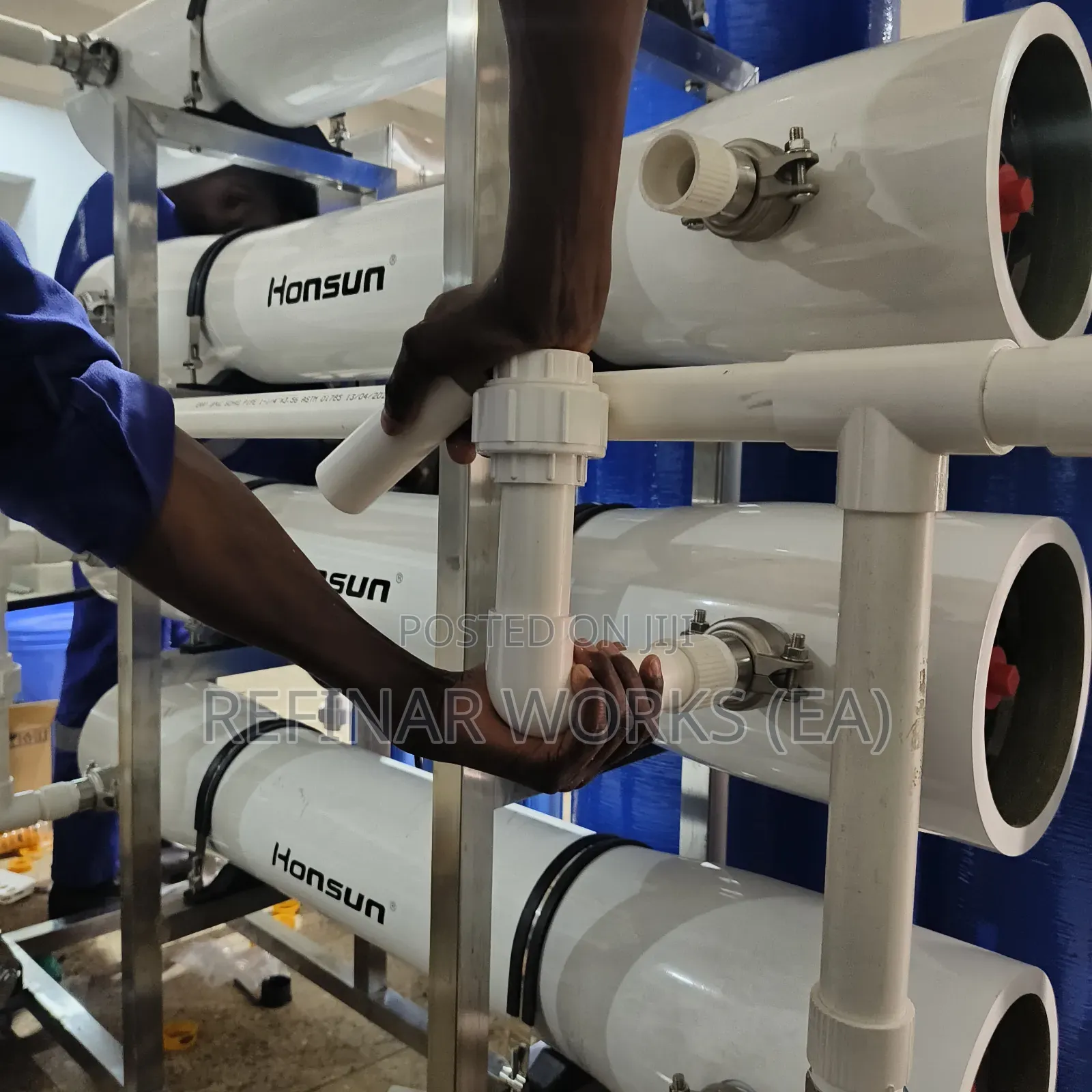 Commercial Industrial Reverse Osmosis 3000 Liters Per Hour