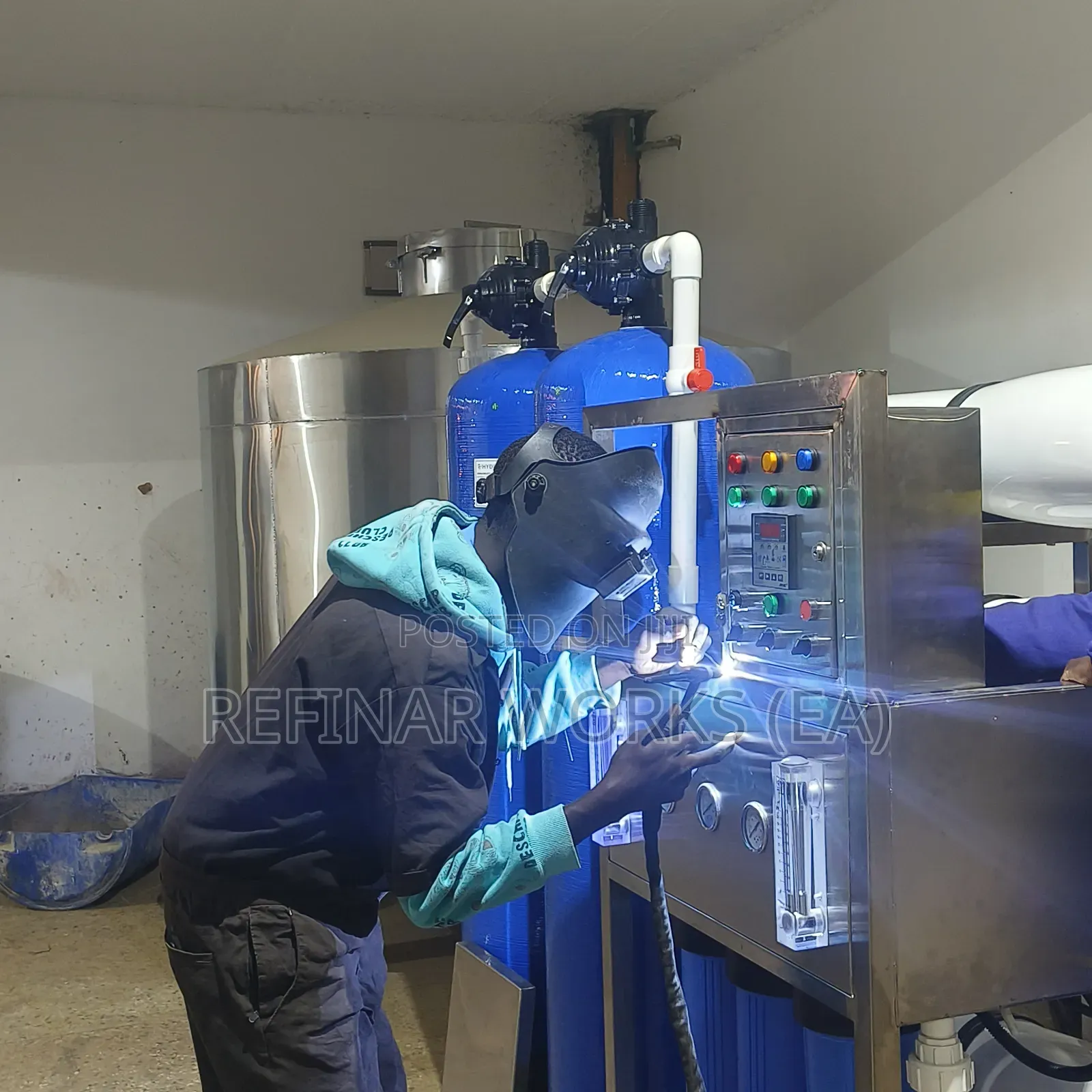 Commercial Industrial Reverse Osmosis 3000 Liters Per Hour