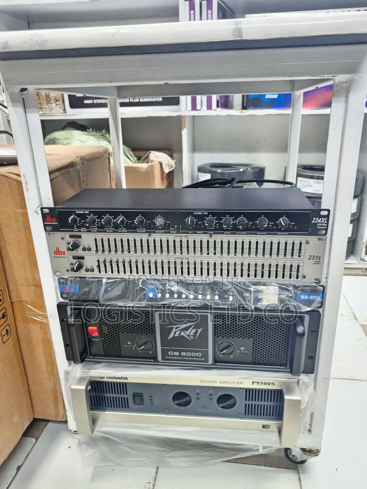 Peavey Cs6000 With Complete Rack PA System