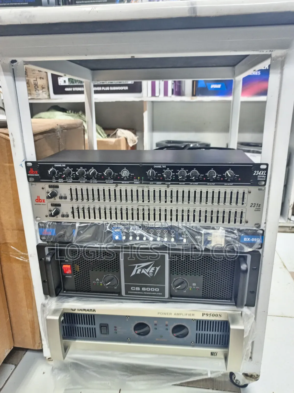 Peavey Cs6000 With Complete Rack PA System