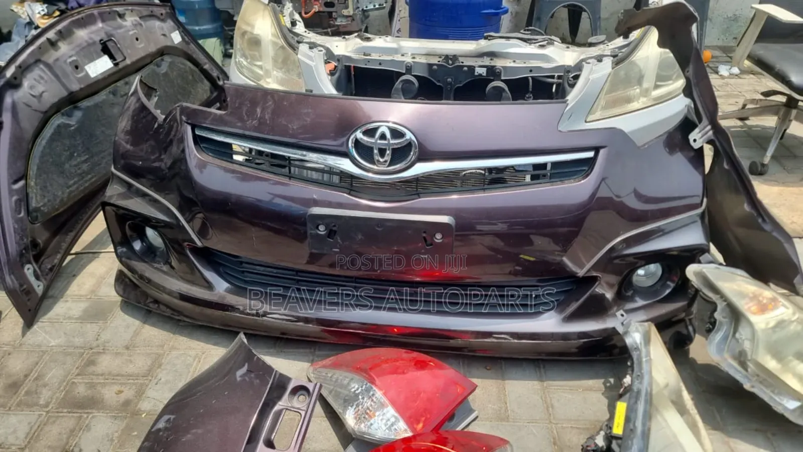 Ractis 2010-2013 Front Bumper With Body Kit