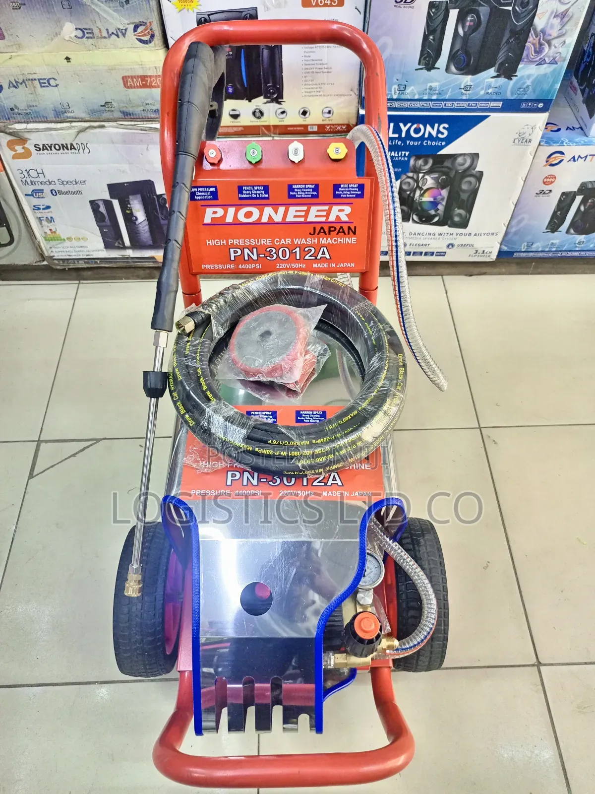 Pioneer Electric High Pressure 4400psi Car Wash Machine