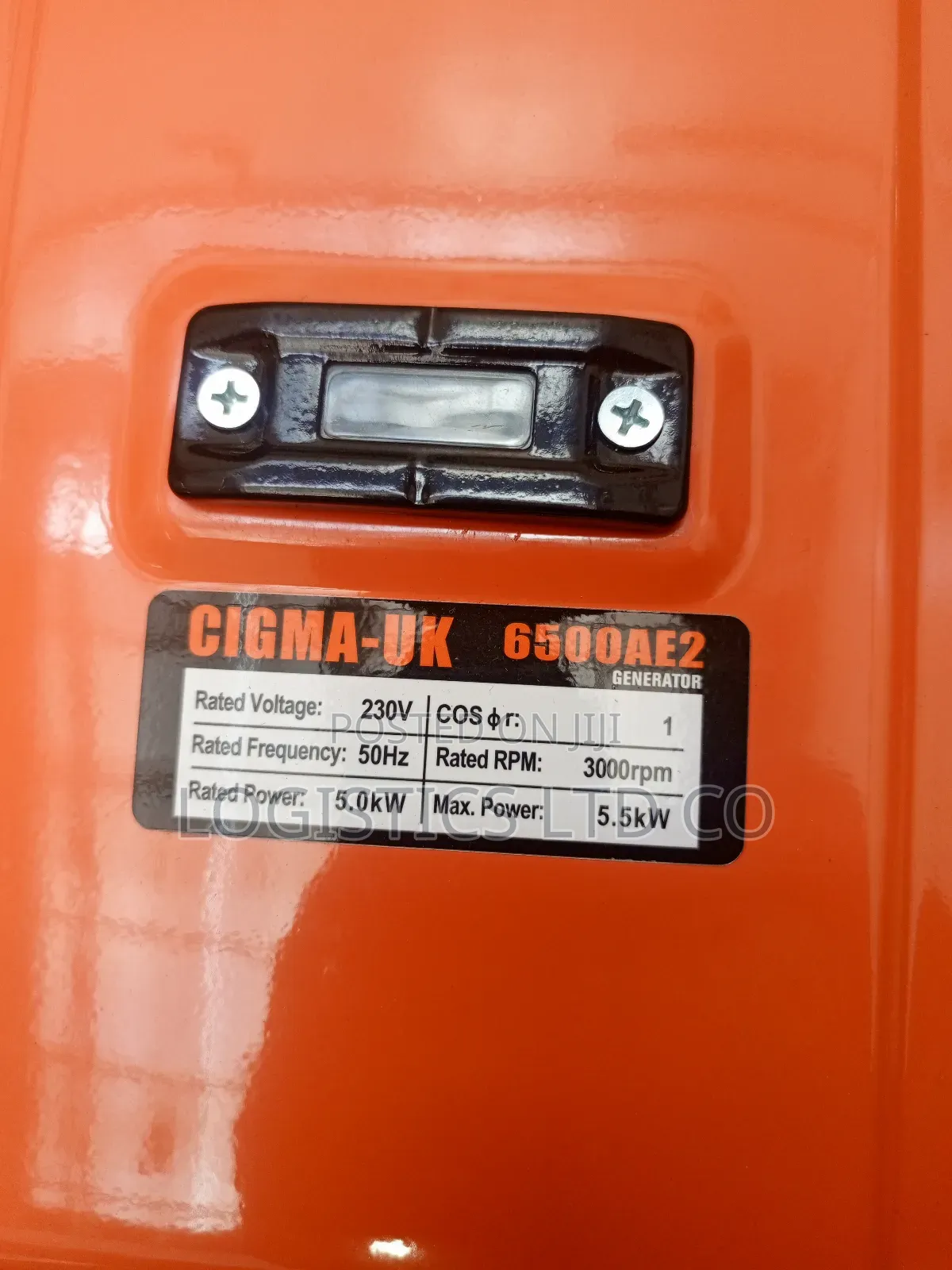Cigma UK 5.5kw ~ 6500AE2 Single Phase Petrol Generator