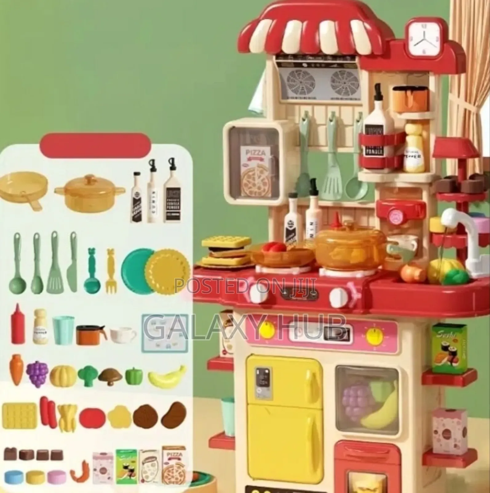 48pcs Kitchen Set Kids Kitchen Toy Play