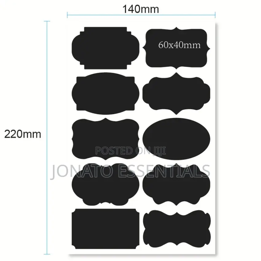 80pc Pantry Labels With a Pen, Tags