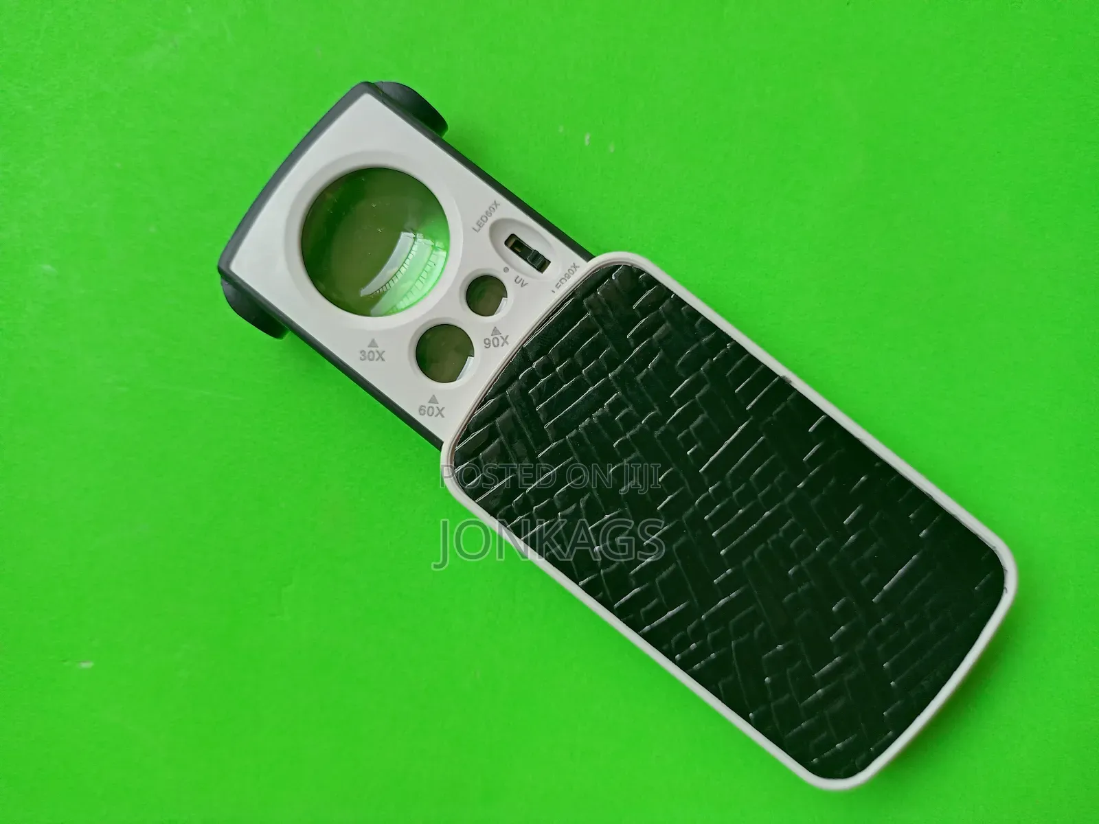 Jewelry Loupe Magnifier With LED UV Light 30X 60X 90X