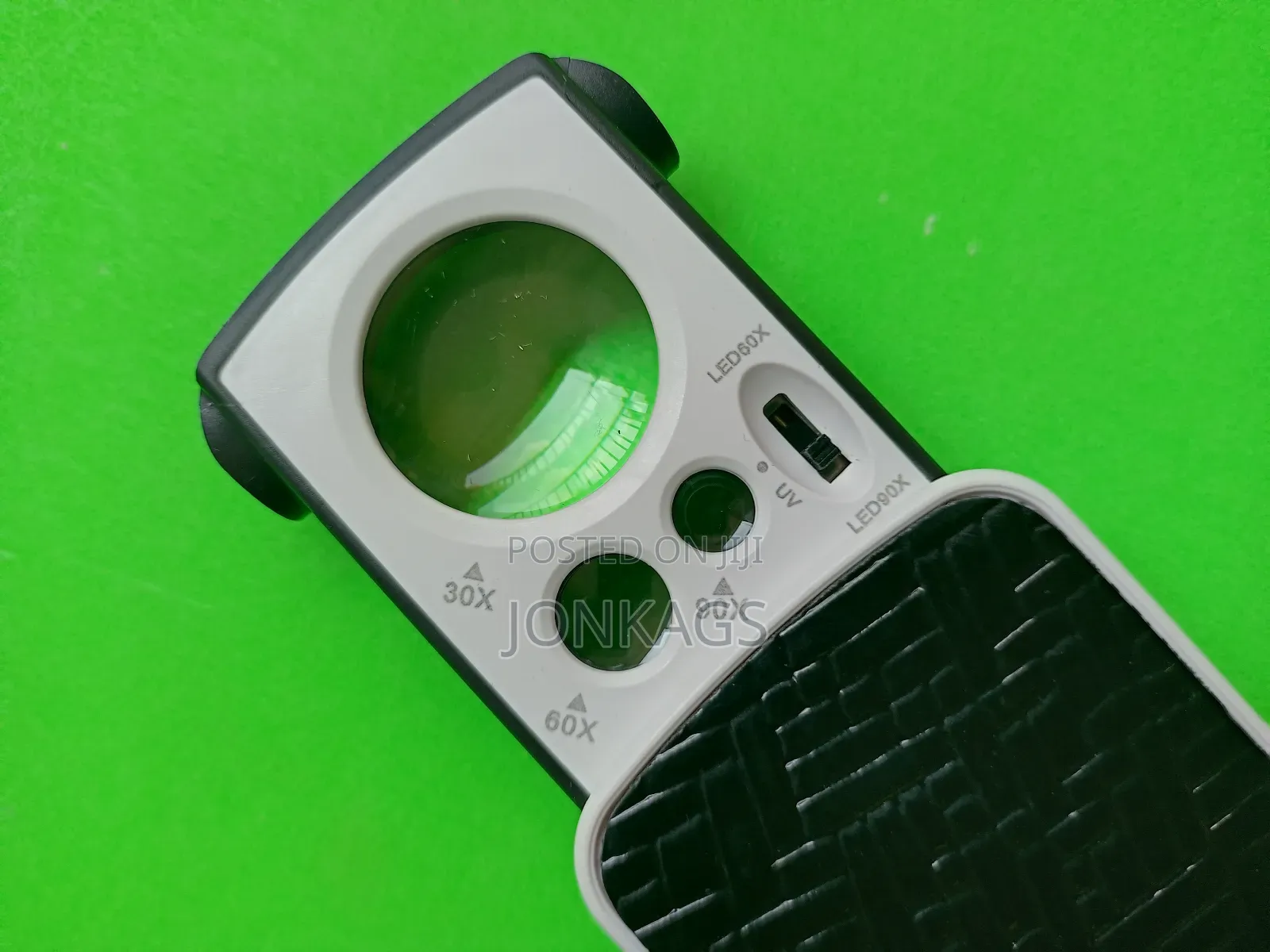 Jewelry Loupe Magnifier With LED UV Light 30X 60X 90X