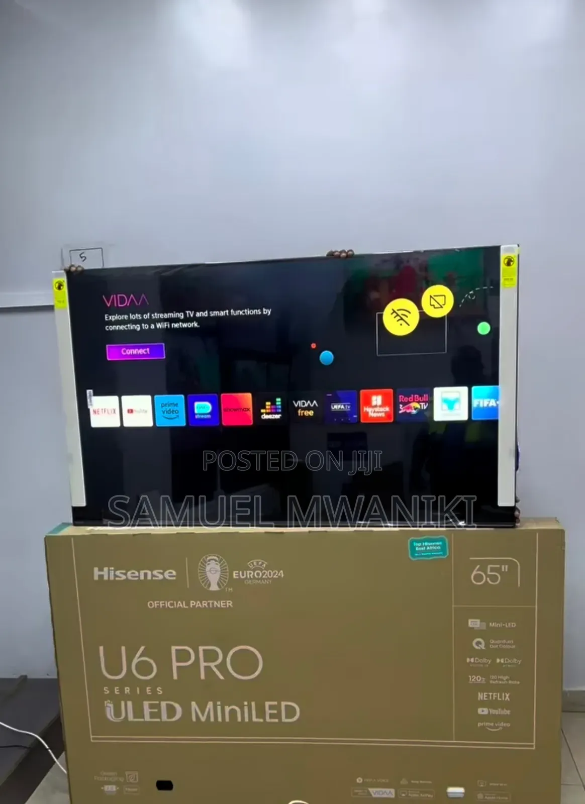 Hisense 65" Class U6 Series Mini-Led ULED Smart TV