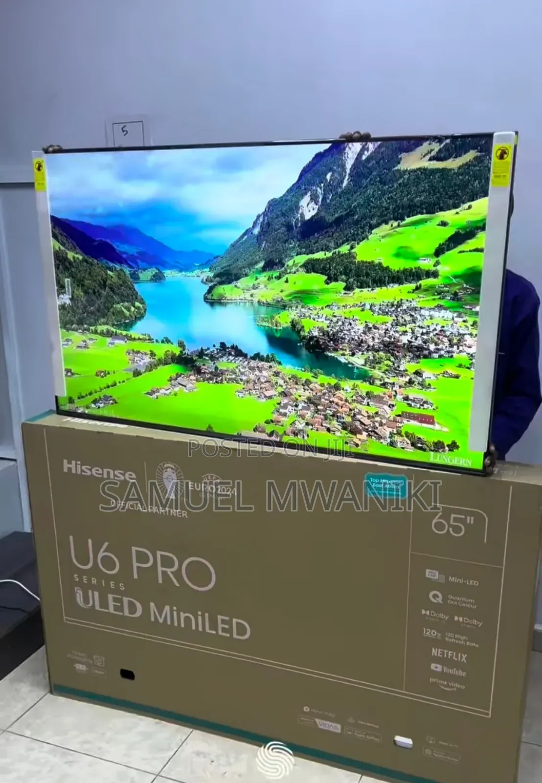 Hisense 65" Class U6 Series Mini-Led ULED Smart TV