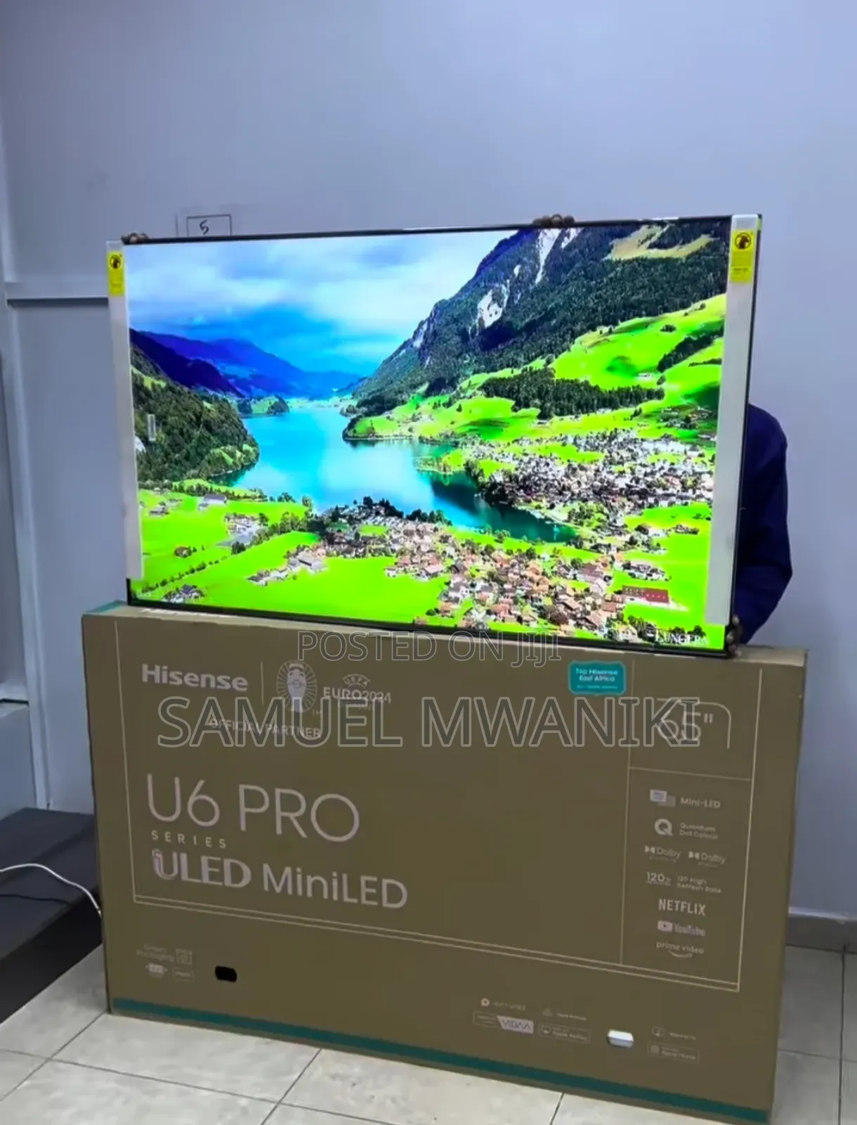 Hisense 65" Class U6 Series Mini-Led ULED Smart TV