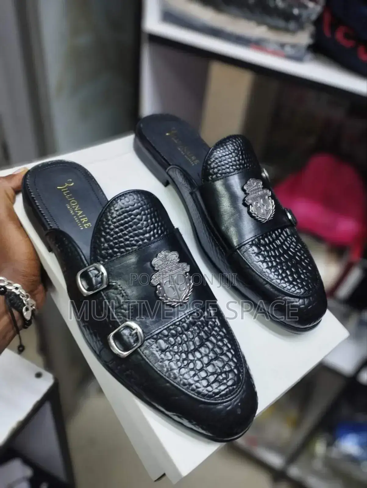 Billionaire Leather Mules