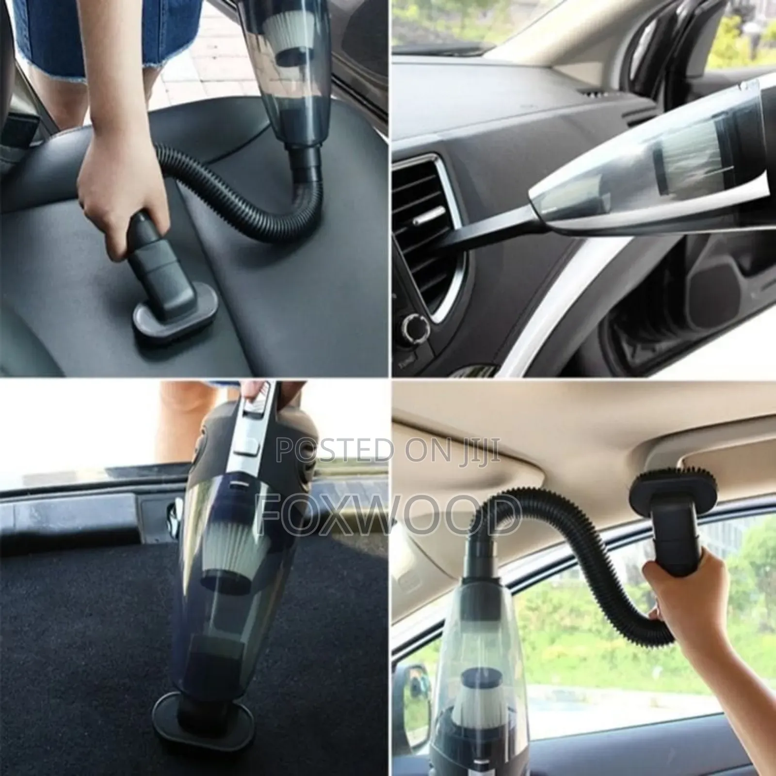 4 In1 Portable Car Vacuum Cleaner