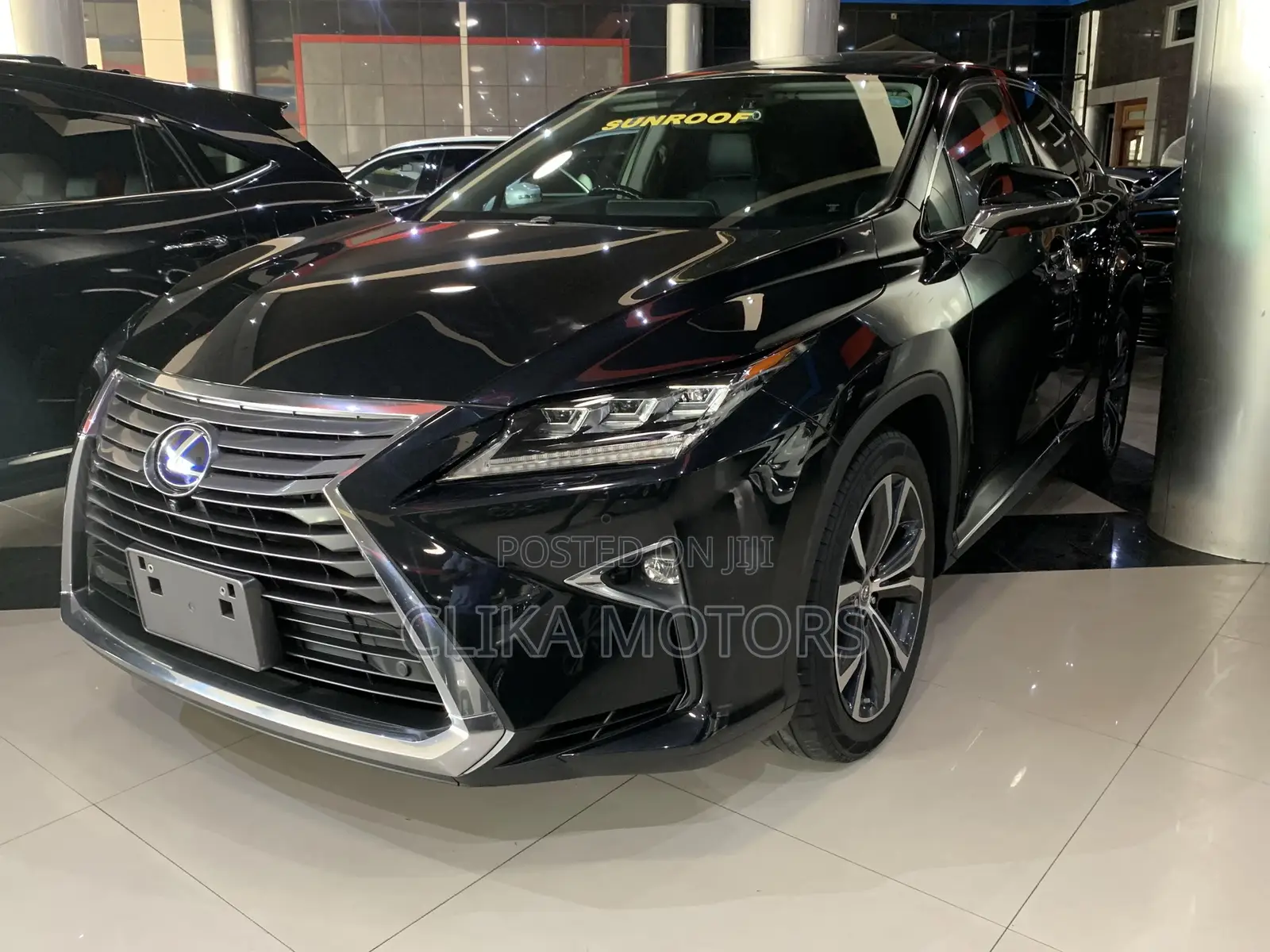 Lexus RX 450h 3.5 Hybrid AWD 2017 Black