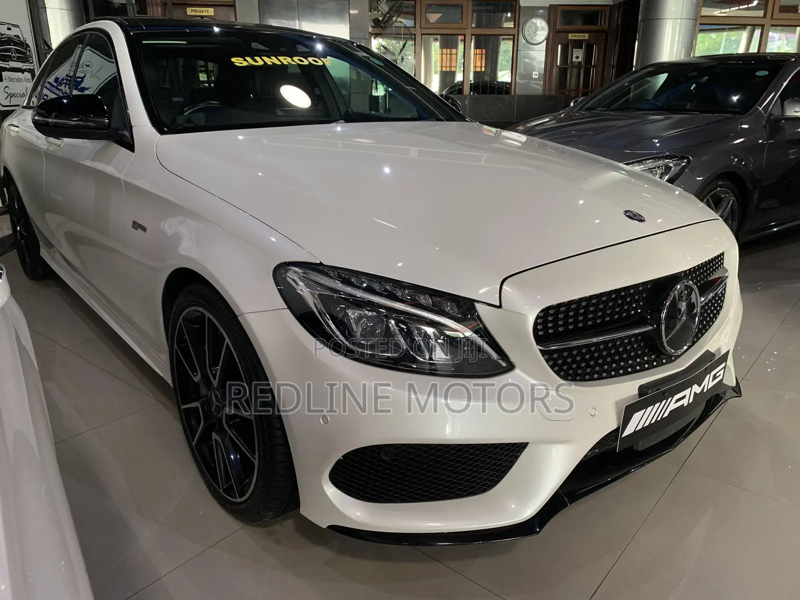 Mercedes-Benz C43 2017 White