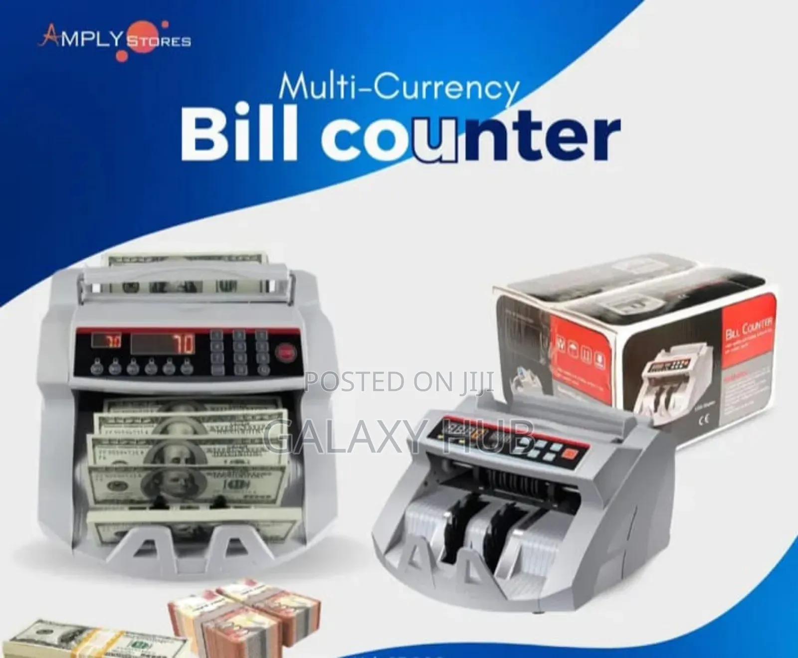 Computerised Money Detector Money Counter Machine