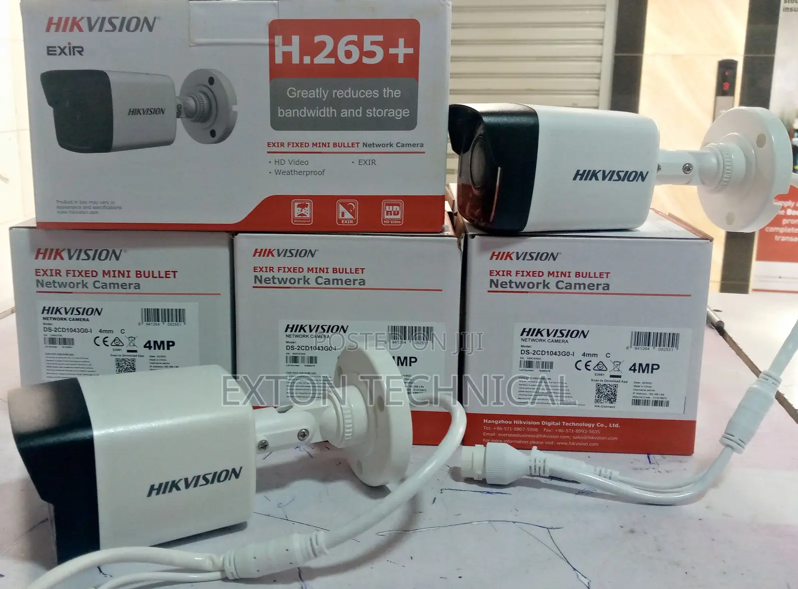 Hikvision 4mp 4mm Ip Outdoor Security Camera Bullet