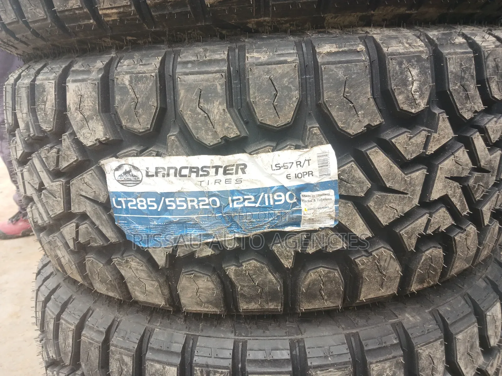 285/55 R 20 Lancaster Tyres Made in Thailand