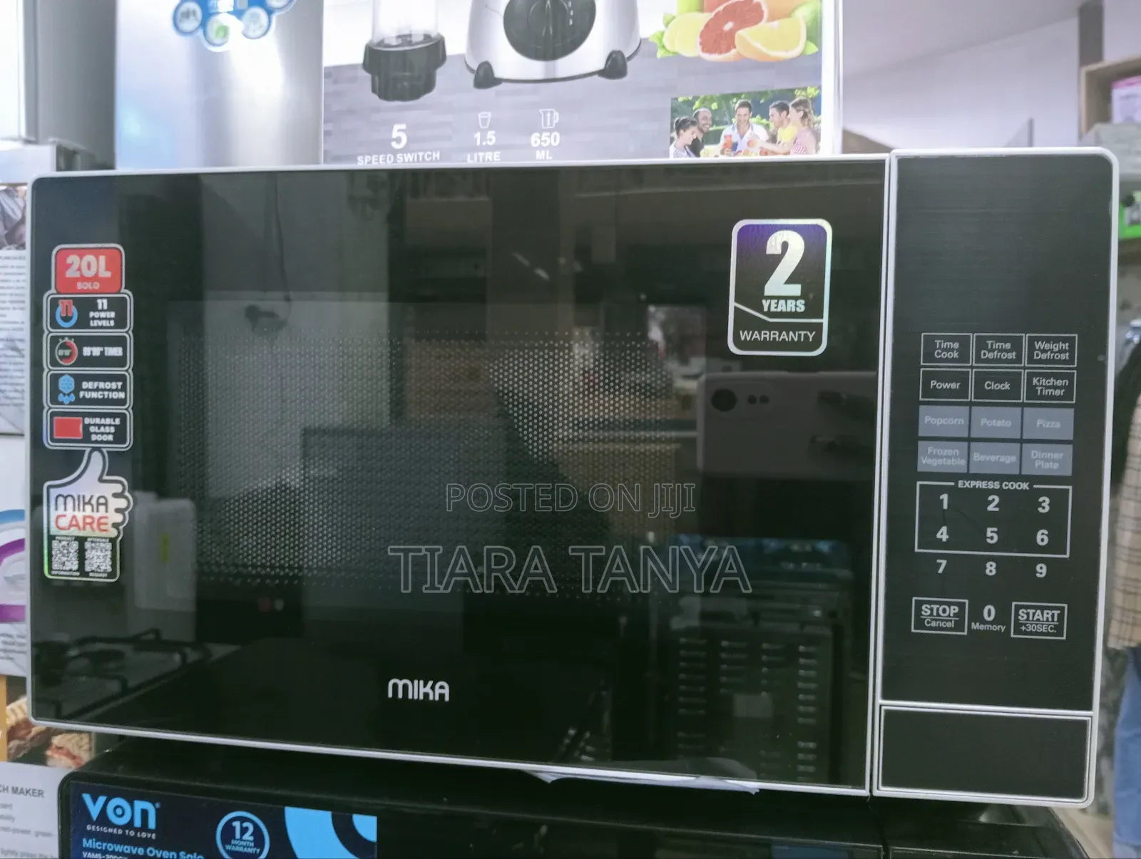 MIKA Microwave Oven, 20L, Digital,