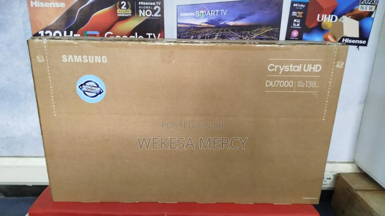 Samsung 55′′ Du7000 Crystal Uhd Smart Tv (2024)