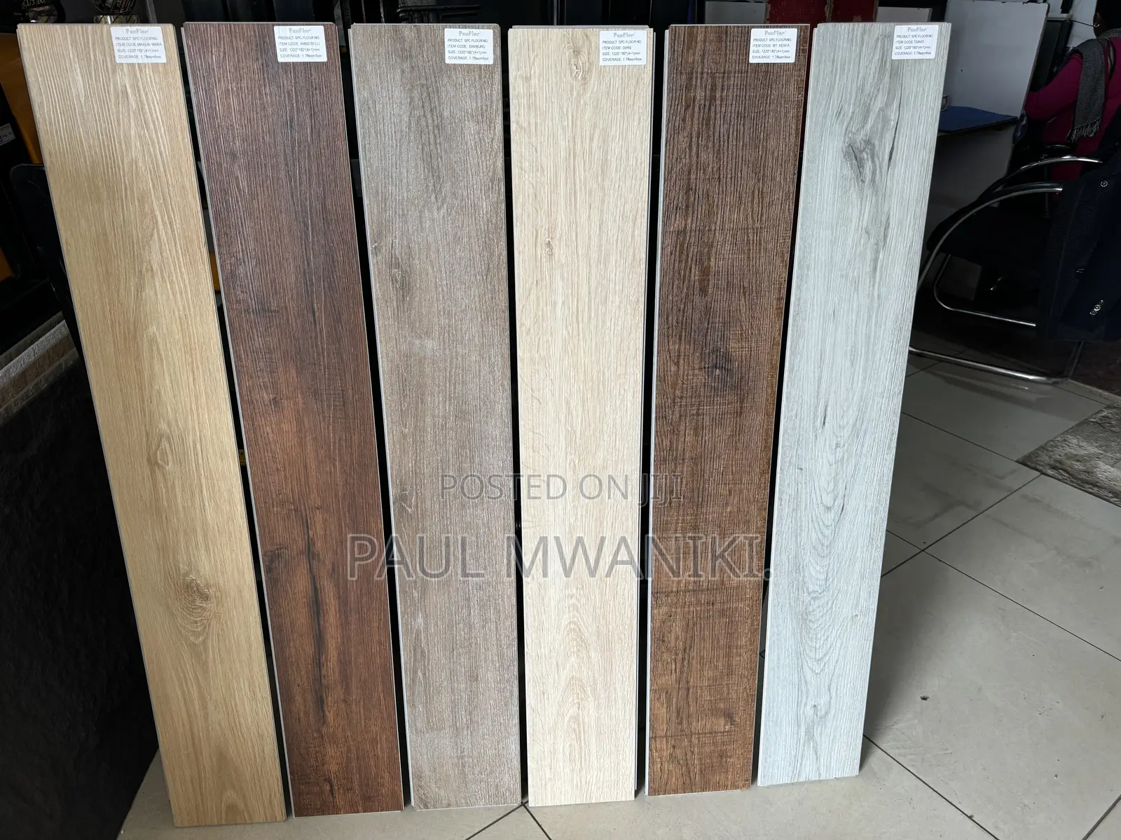 High Quality SPC Flooring. ( 5mm With Underlay)