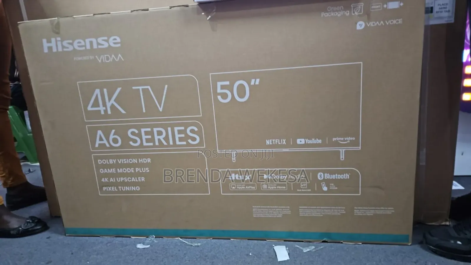 Hisense 50a6k 50 Inch Uhd Smart Tv (2023 Model) - 50a6k