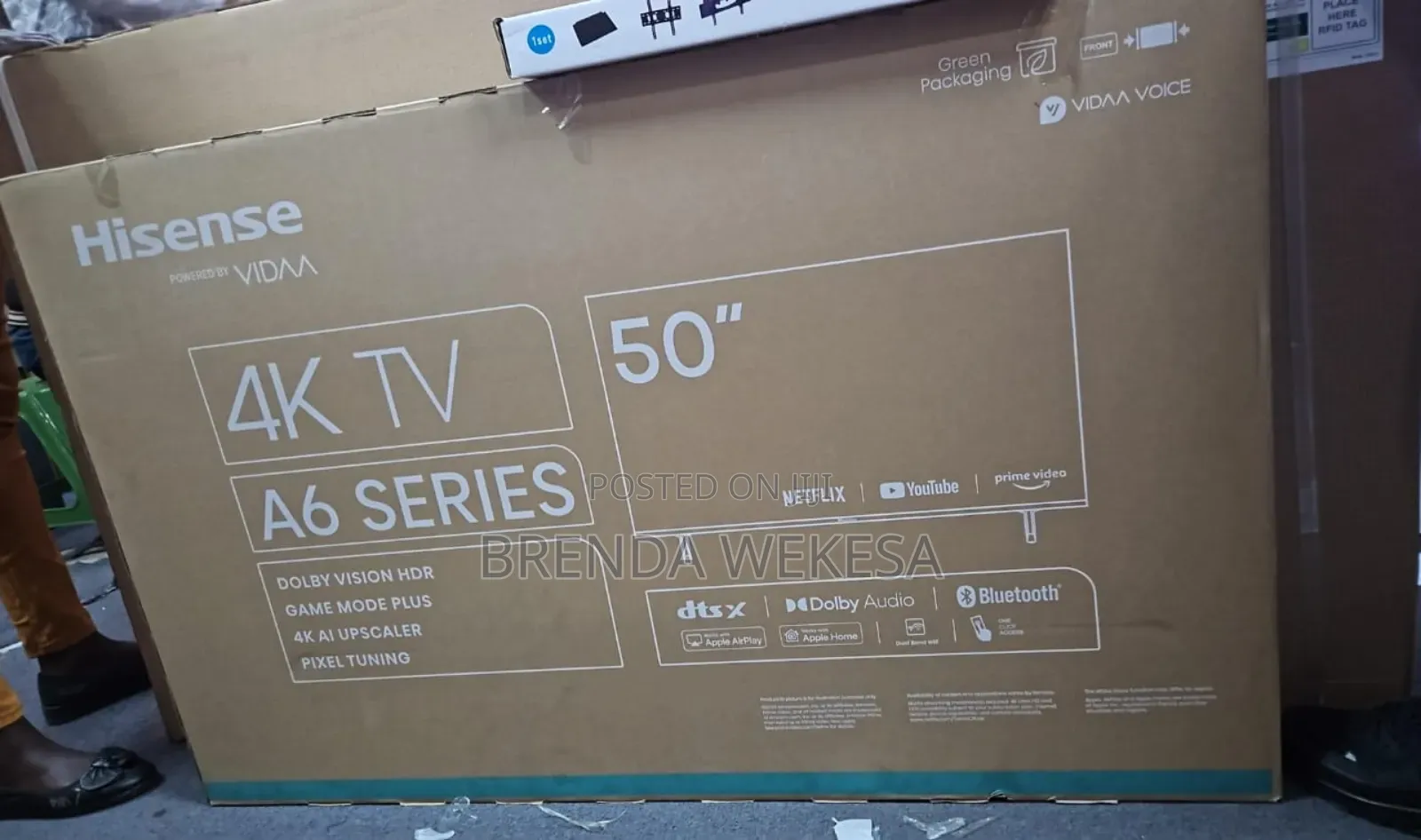 Hisense 50a6k 50 Inch Uhd Smart Tv (2023 Model) - 50a6k