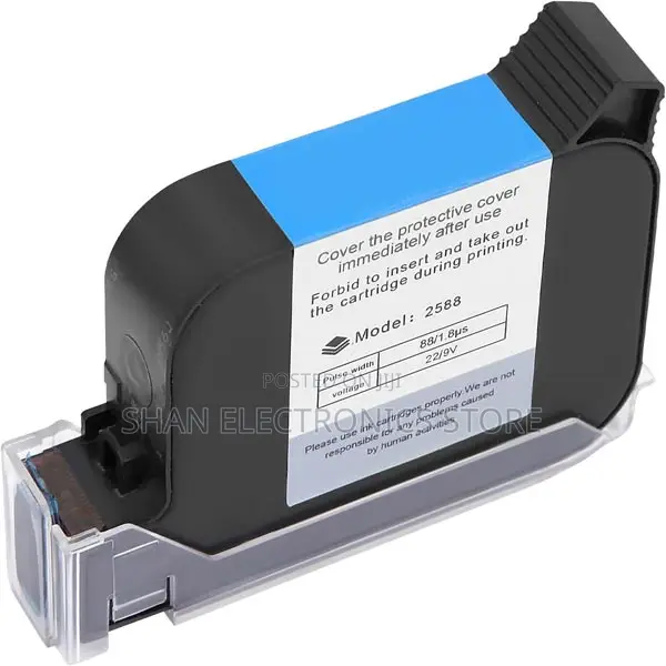 Replacement, Black Vhandheld Printer Ink Cartridge/