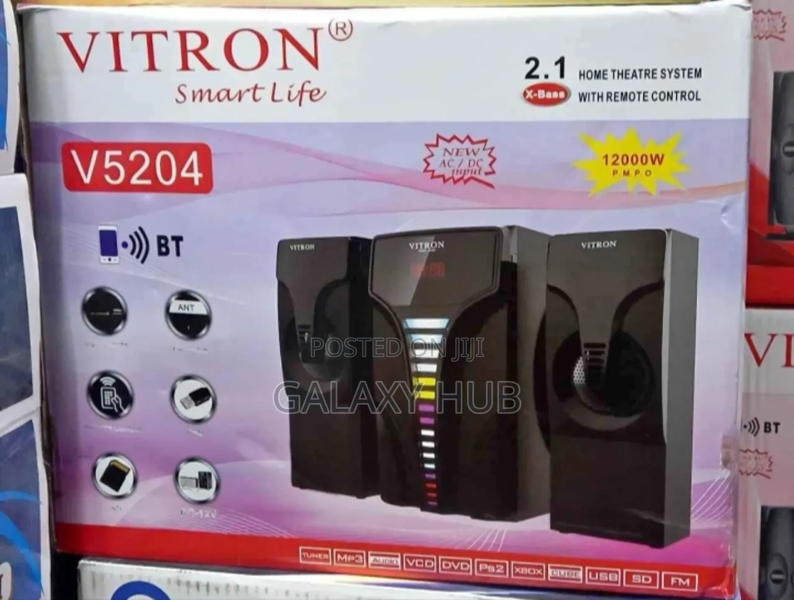 Vitron V5204 2.1;The Bluetooth Speaker System