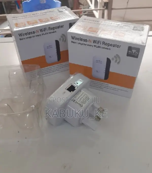 Wireless-N-Wi-Fi Repeater 300mbps With Lan Port