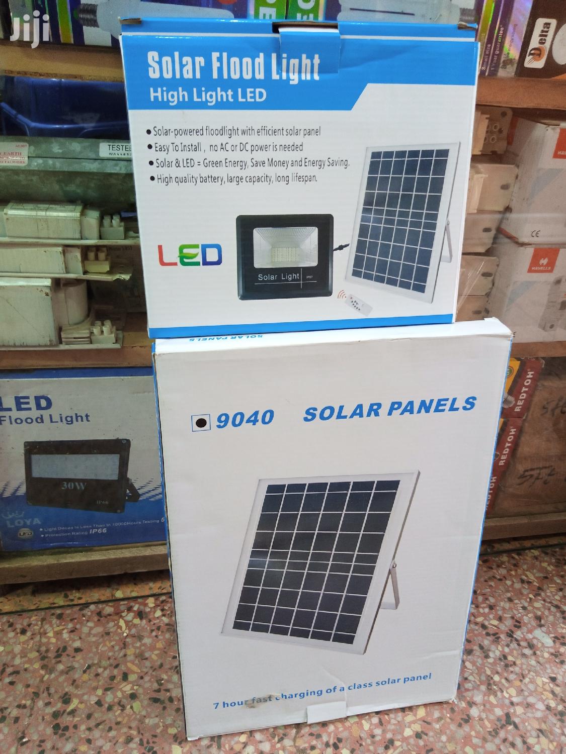 Solar Floodlight Complete 40w