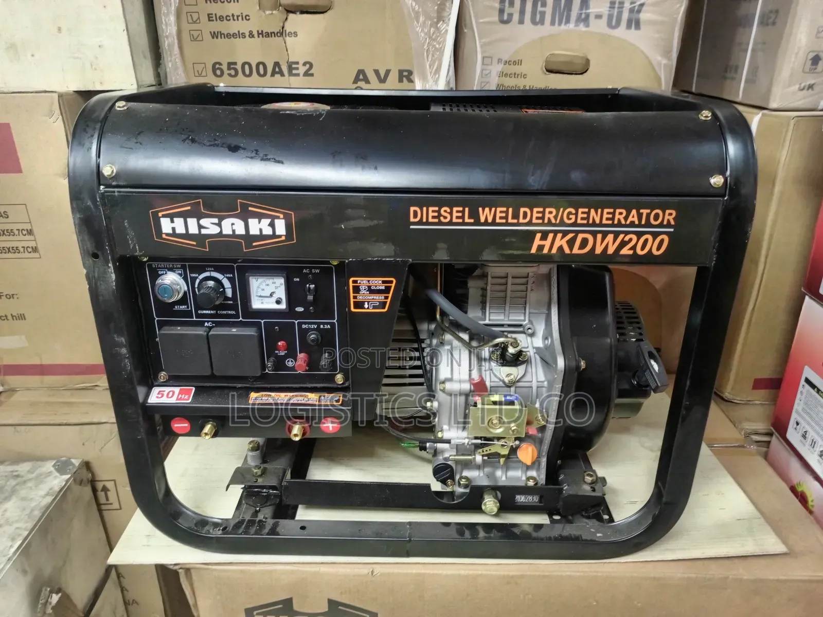Hisaki Japan HKDW200 7.0kva Diesel Welder Generator