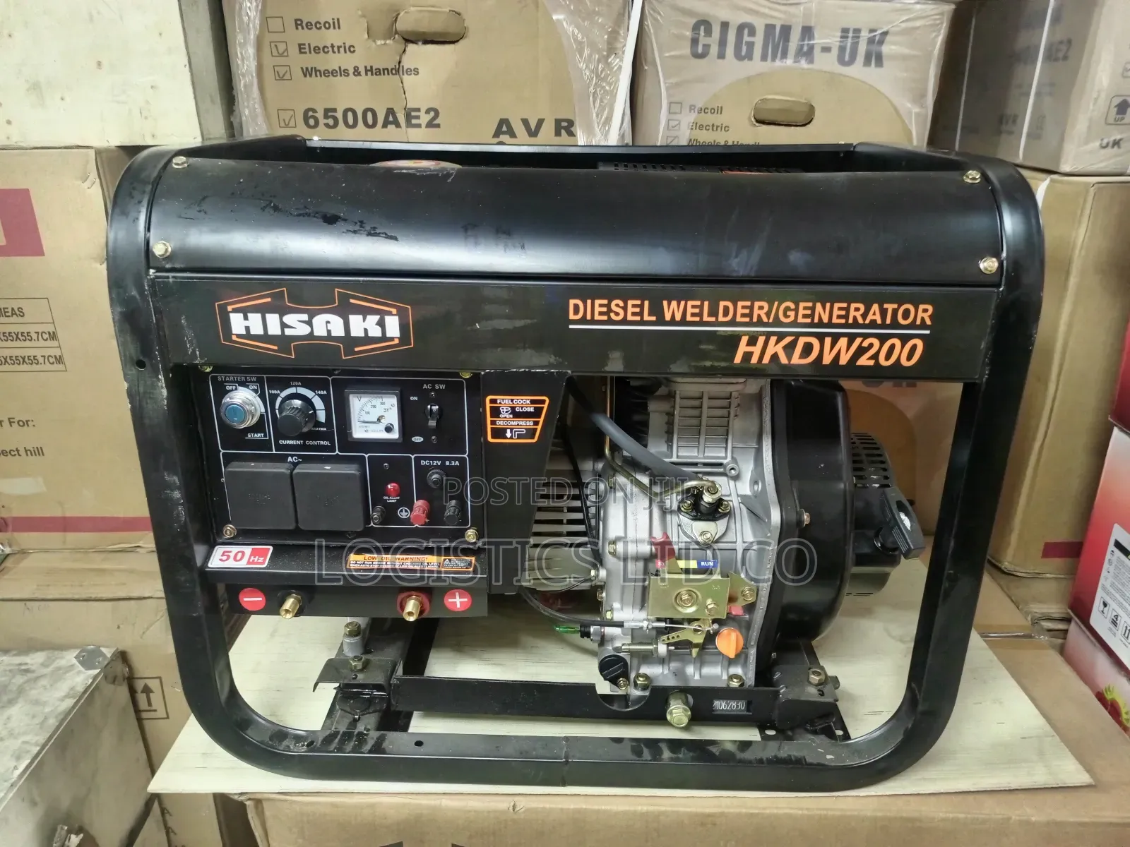 Hisaki Japan HKDW200 7.0kva Diesel Welder Generator