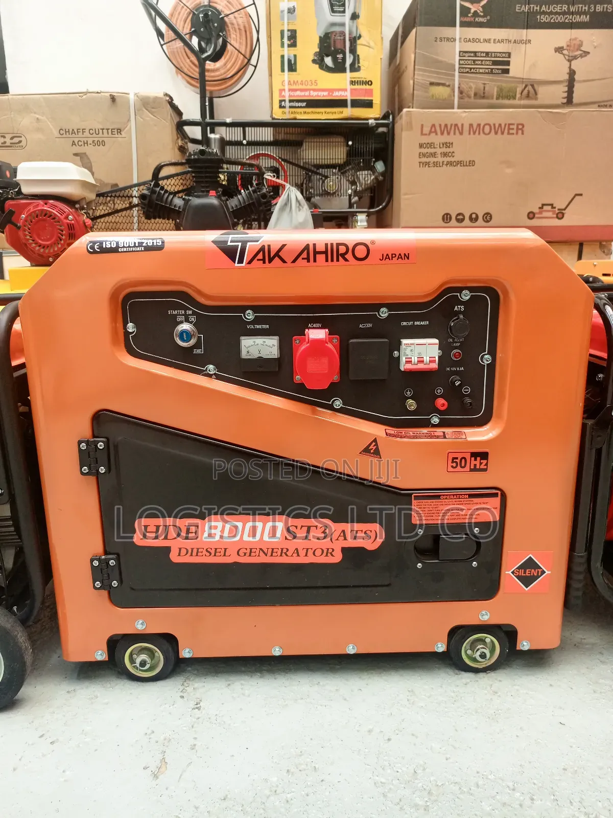 6.5 Kva Takahiro Japan DIESEL Generator Hde8000st (Ats)