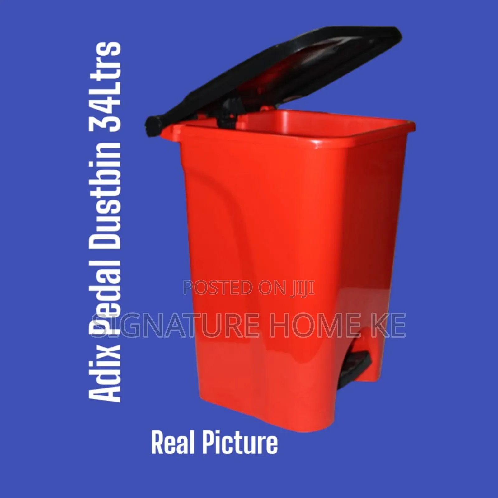 34ltrs Pedal Push Dustbin