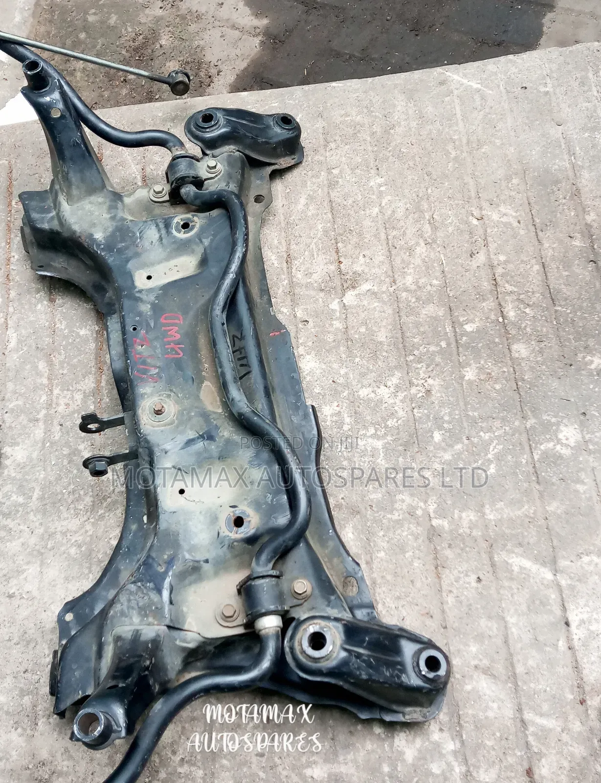 Toyota Vitz 4WD Engine Cradle and Stabilizer Bar Assy.