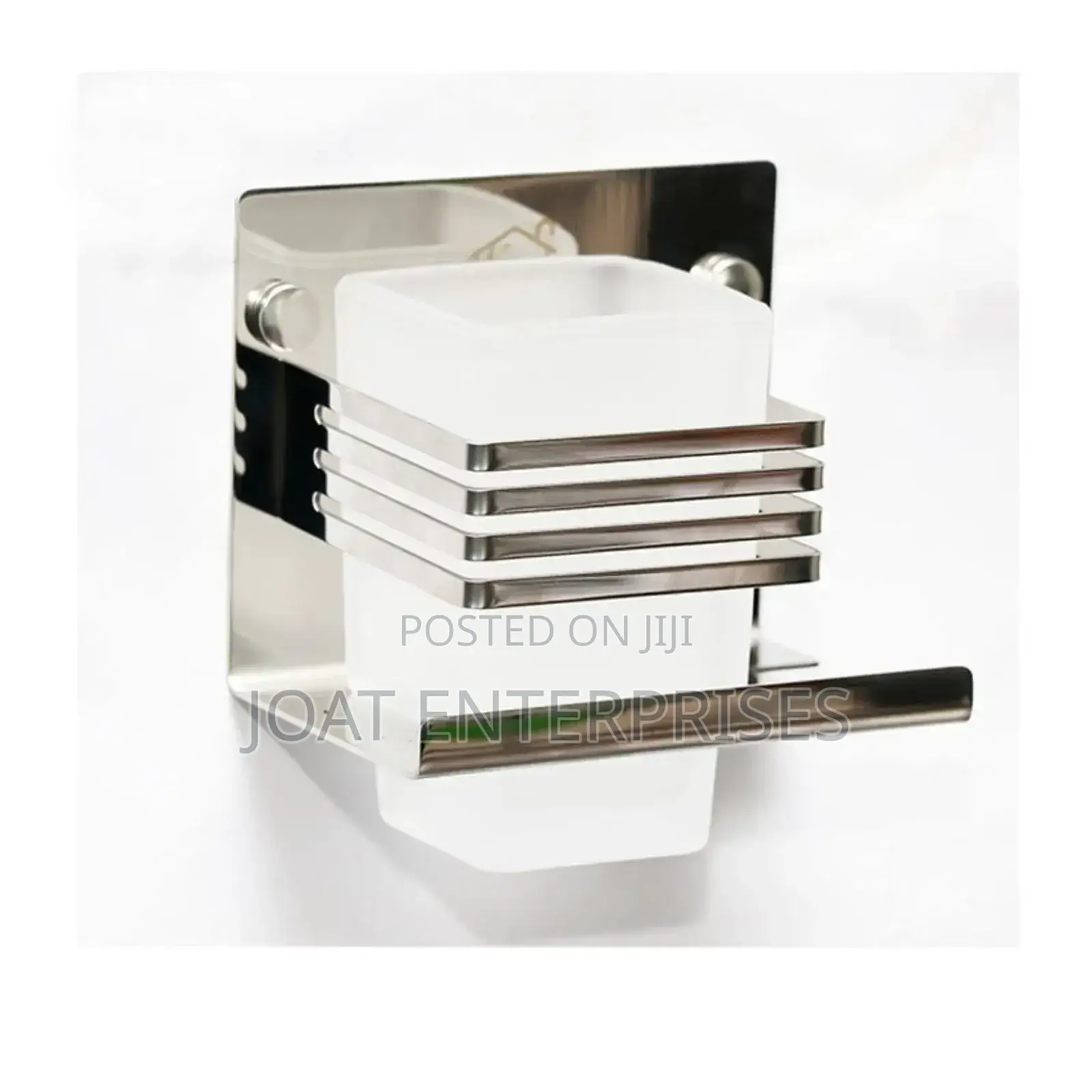 Silver Single Tooth Brush Holder