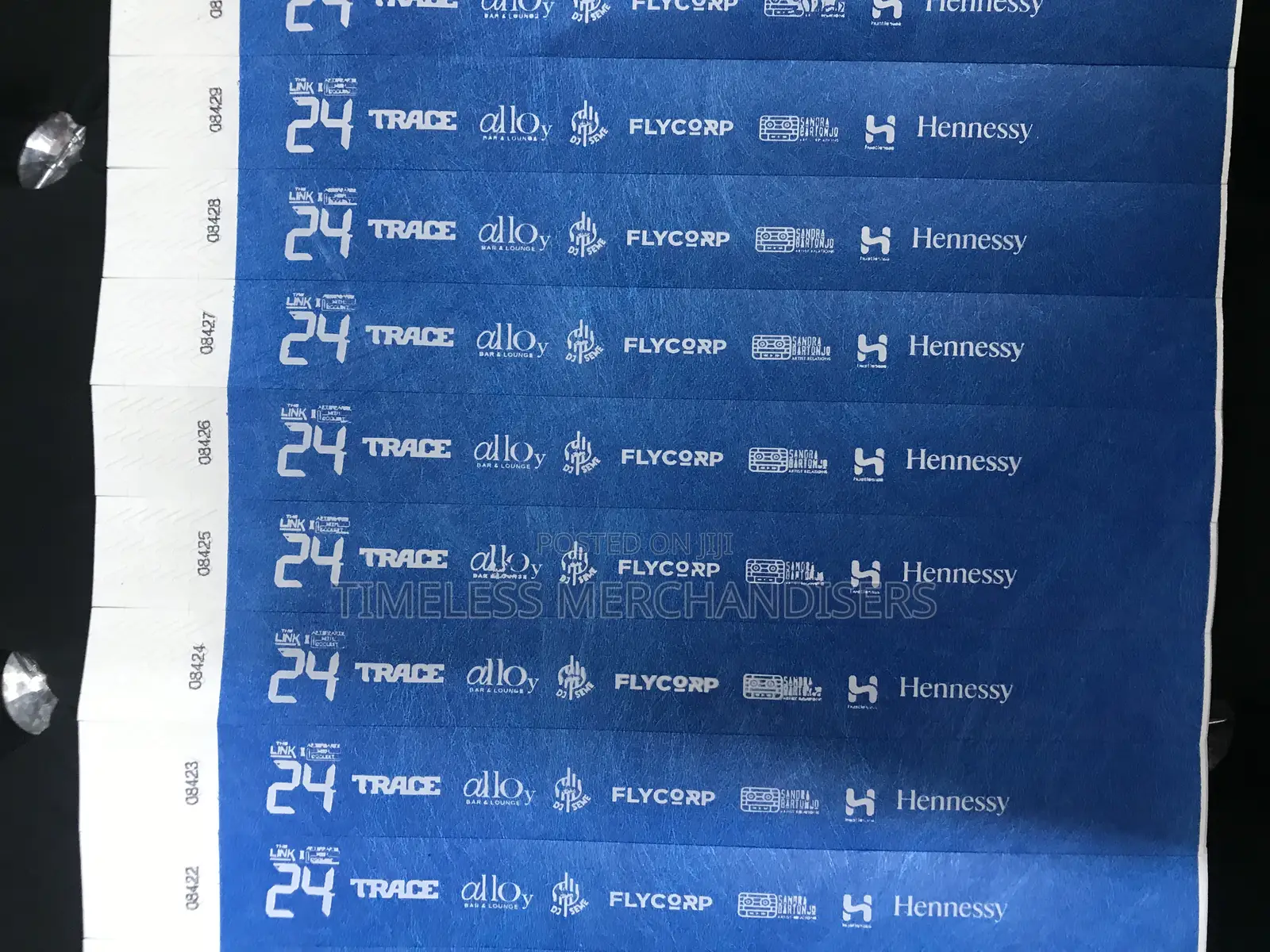 Wholesale Printed Wristband for Events at 15bob for 2000pieces
