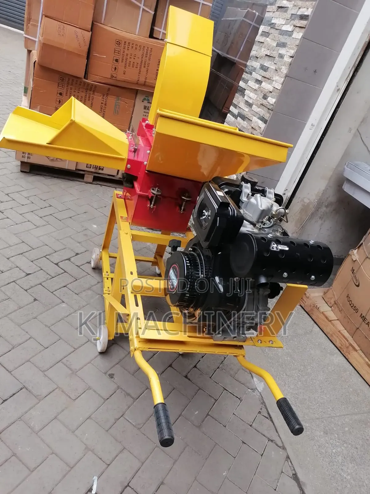 MULTIPURPOSE Feedchopper Diesel Engine.