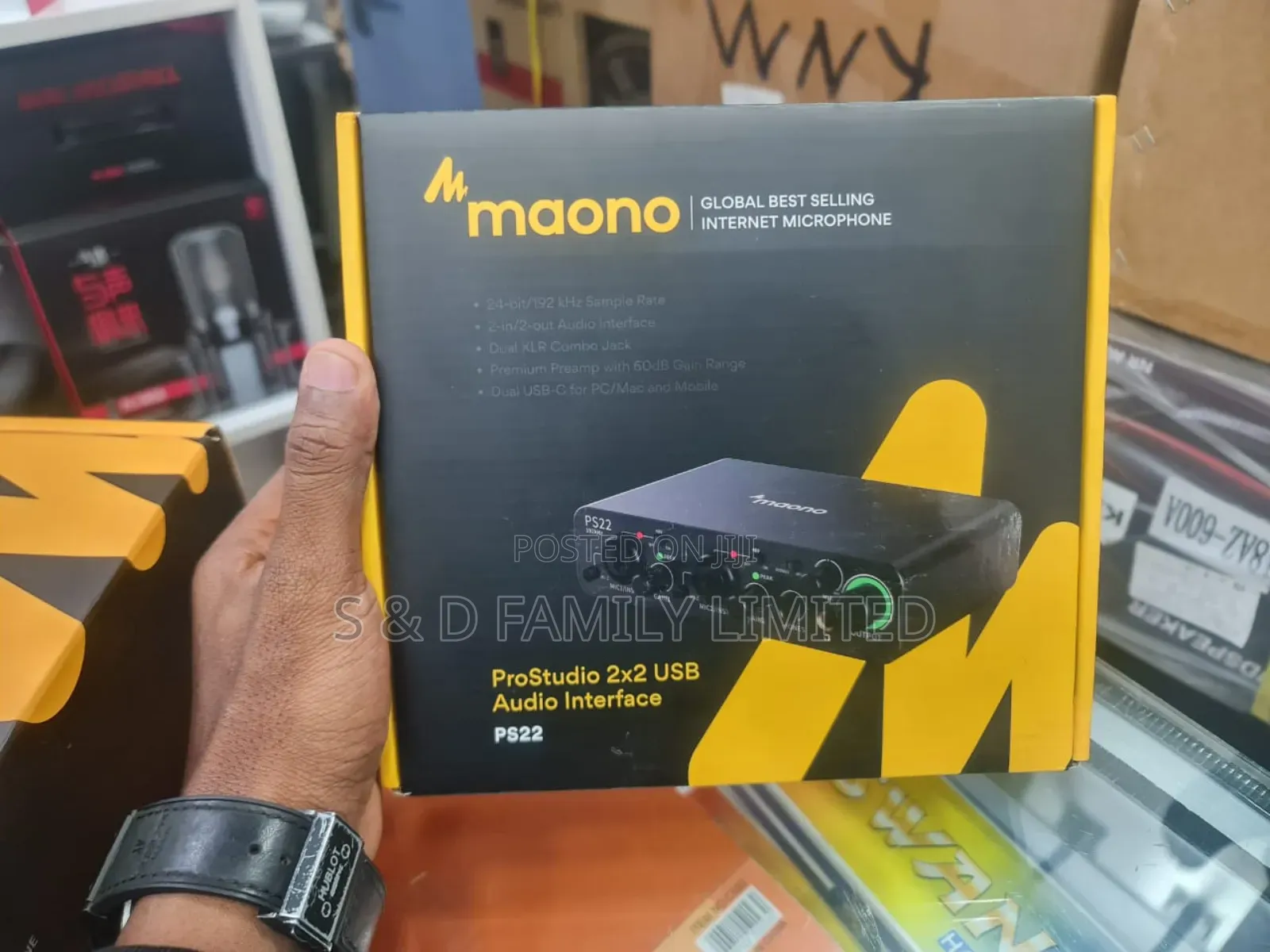 Maono PS22 Two Channels Soundcard