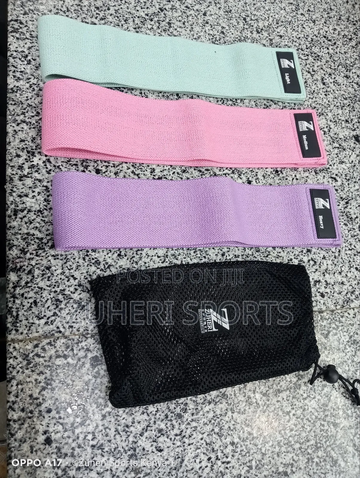 3pc Resistance Band Theraband Booty Bands Fabric Heavy Duty