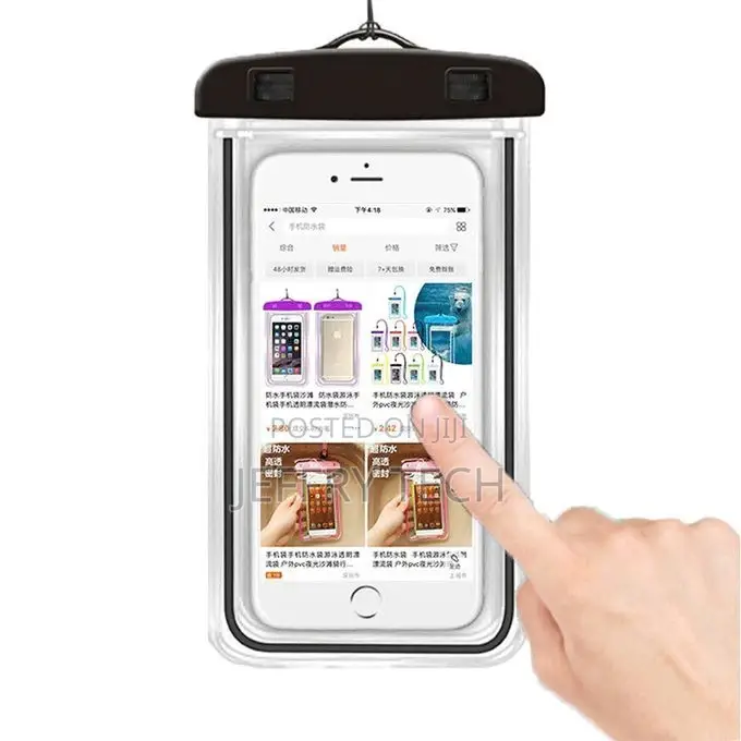 Universal Luminous Fluorescence PVC Waterprooof Smart Phone